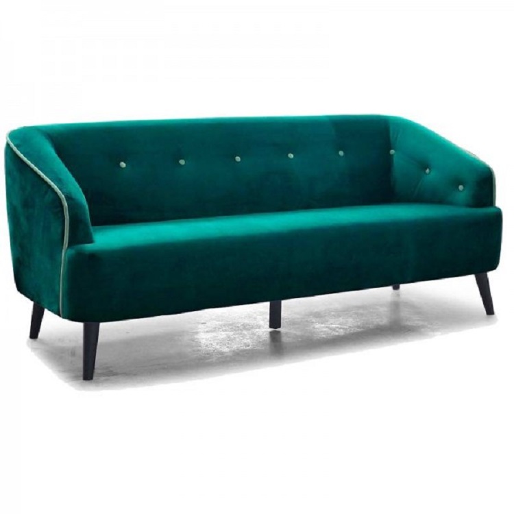 Sofa velvet -rental-furniture-paris