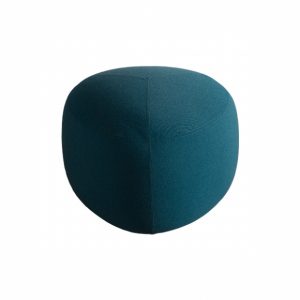Pouf Kipu 57 - petrol blue - Rental-furniture in Paris-France