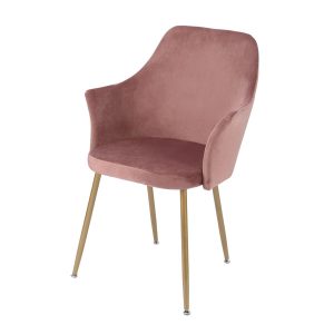 Lira chair pink - Rental-furniture in Paris-France