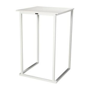 TABLE KUADRA II - White-Showroom-Rental-furniture in Paris-France