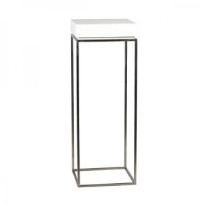 TABLE KUADRA THINY White-Showroom-Rental-furniture in Paris-France
