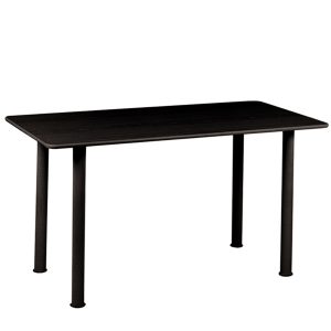 Table Newport black- Rental-furniture in Paris-France