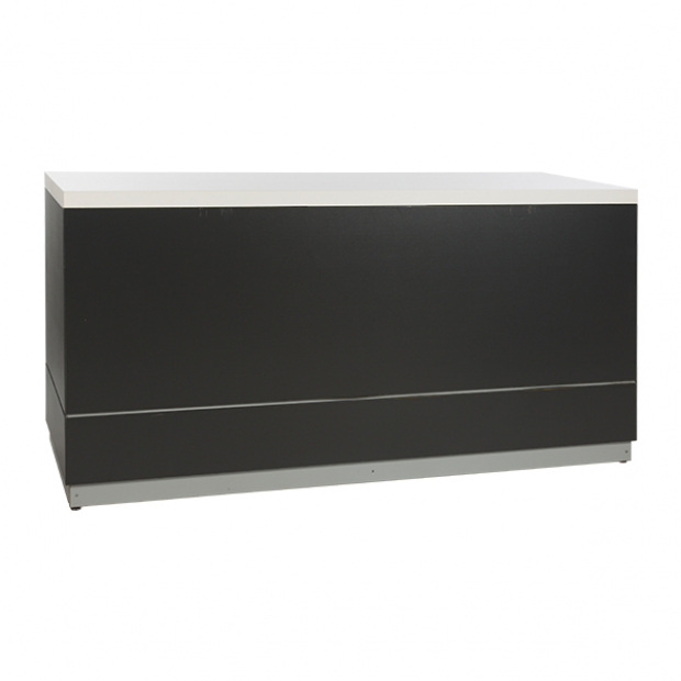Bar anthracite with white table top