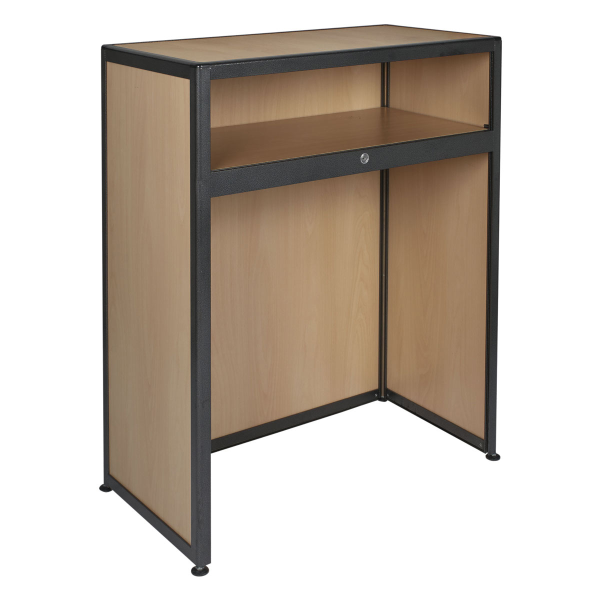 Counter without storage oak 2