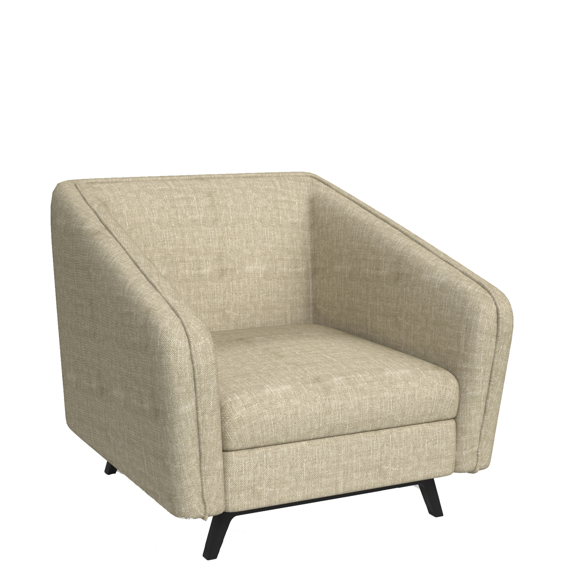 Armchair Malibu - Ecru