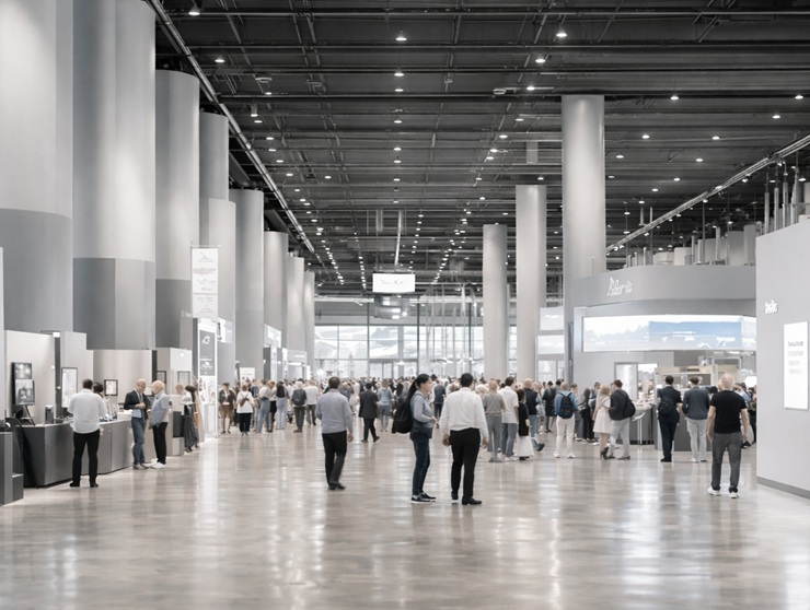 Paris furniture hire-convention-center-exhibits- villepinte